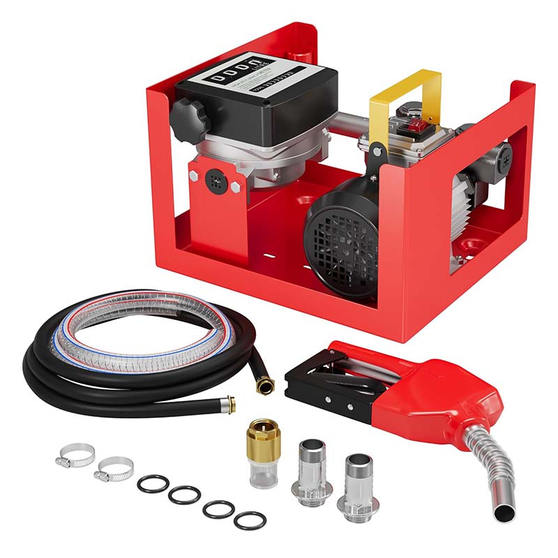 Bombas elétricas de transferência de combustível diesel com contador e bico automático