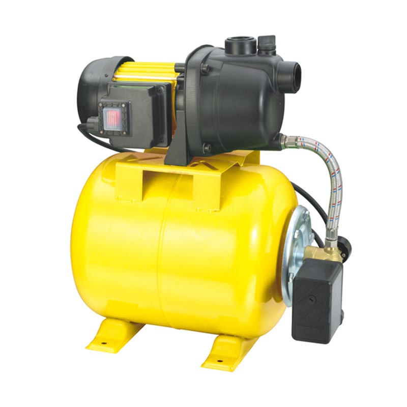 Bomba de reforço de jardim com tanque de pressão